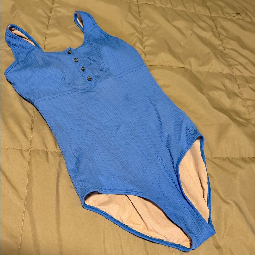 Blue Women's One Piece Swimsuit